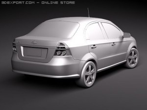 Chevrolet Aveo Sedan 3D Model