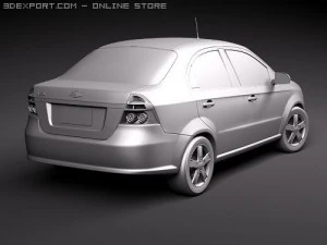 Chevrolet Aveo Sedan 3D Model