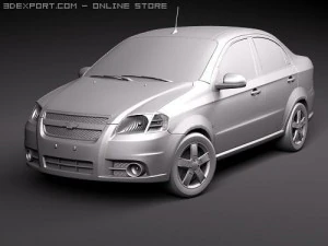 Chevrolet Aveo Sedan 3D Model