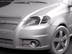 Chevrolet Aveo Sedan 3D Model