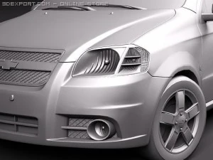Chevrolet Aveo Sedan 3D Model