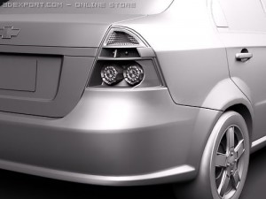 Chevrolet Aveo Sedan 3D Model