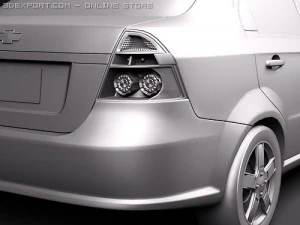 Chevrolet Aveo Sedan 3D Model