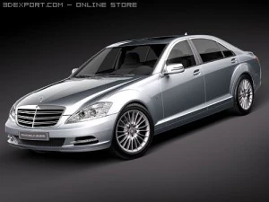 Mercedes-Benz Classe S 2010 Modello 3D
