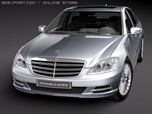 Mercedes-Benz S-class 2010 Modello 3D