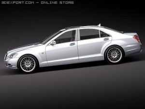Mercedes-Benz S-class 2010 Modello 3D