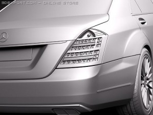 Mercedes-Benz S-class 2010 Modello 3D