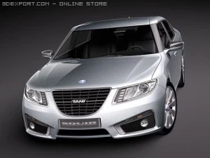 Saab 9-5 Sedan 3D Model