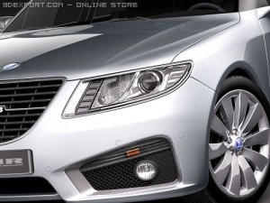 Saab 9-5 Sedan 3D Model