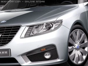 Saab 9-5 Sedan 3D Model