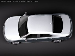 Saab 9-5 Sedan 3D Model