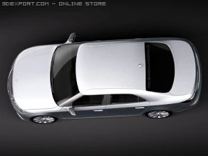 Saab 9-5 Sedan 3D Model