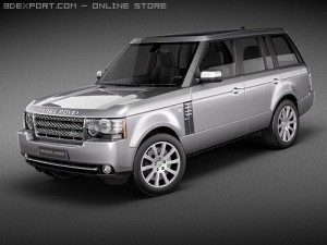 Range Rover 2010 3D Model