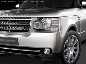 Range Rover 2010 3D Model