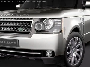 Range Rover 2010 3D Model