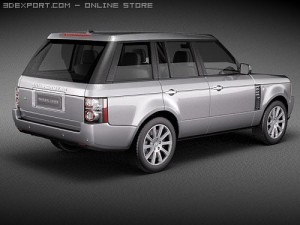 Range Rover 2010 3D Model