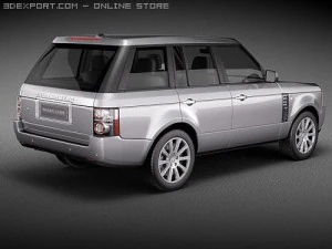 Range Rover 2010 3D Model