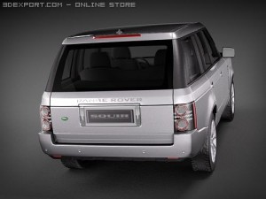 Range Rover 2010 3D Model