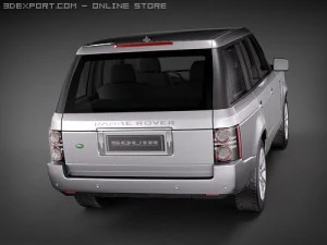 Range Rover 2010 3D Model