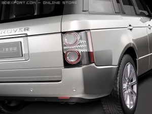 Range Rover 2010 3D Model