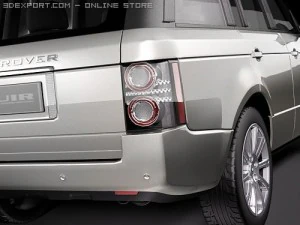 Range Rover 2010 3D Model