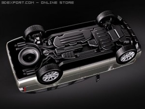Range Rover 2010 3D Model