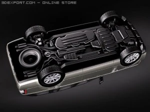 Range Rover 2010 3D Model