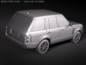 Range Rover 2010 3D Model