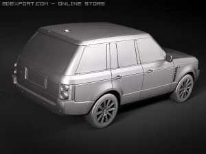 Range Rover 2010 3D Model