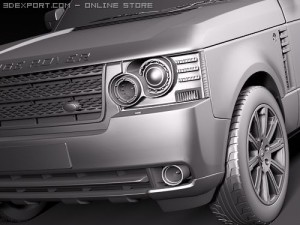 Range Rover 2010 3D Model