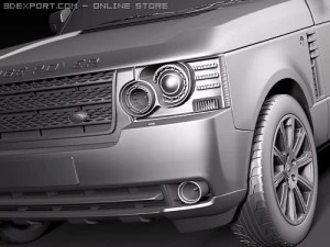 Range Rover 2010 3D Model