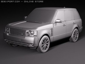 Range Rover 2010 3D Model