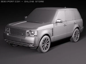 Range Rover 2010 3D Model