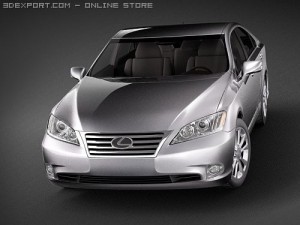 Lexus ES 350 2010 3D Model