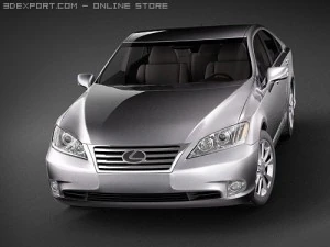 Lexus ES 350 2010 3D Model