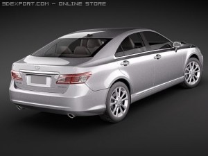 Lexus ES 350 2010 3D Model