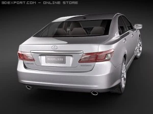 Lexus ES 350 2010 3D Model