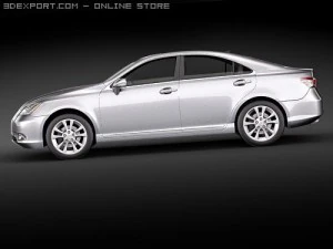 Lexus ES 350 2010 3D Model