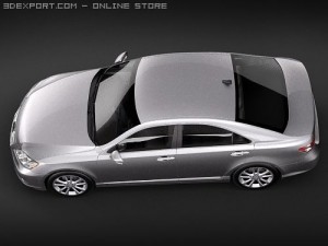Lexus ES 350 2010 3D Model