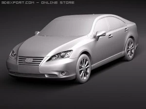 Lexus ES 350 2010 3D Model