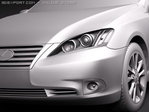 Lexus ES 350 2010 3D Model