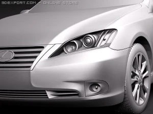 Lexus ES 350 2010 3D Model