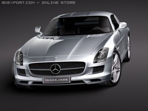 Mercedes-Benz SLS 2011 Modèle 3D