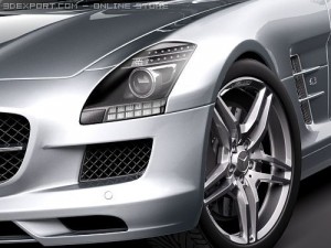 Mercedes-Benz SLS 2011 Modèle 3D