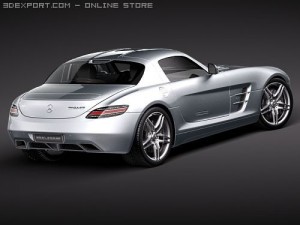 Mercedes-Benz SLS 2011 Modèle 3D
