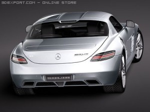 Mercedes-Benz SLS 2011 Modèle 3D