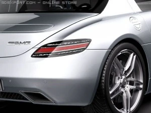 Mercedes-Benz SLS 2011 3D Model