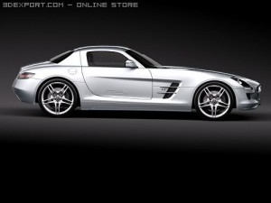 Mercedes-Benz SLS 2011 Modèle 3D