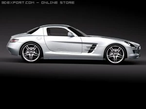 Mercedes-Benz SLS 2011 3D Model