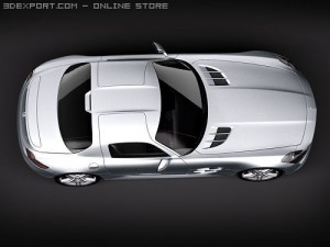 Mercedes-Benz SLS 2011 Modèle 3D